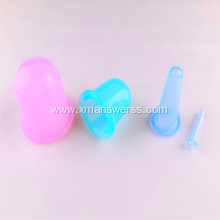 Custom silicone rubber vacuum cupping therapy cup set